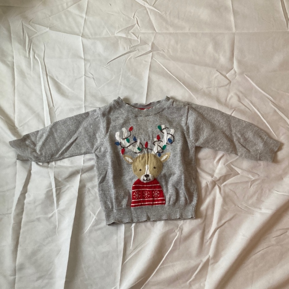 Boys 6 Month Christmas Sweater Reindeer Carters